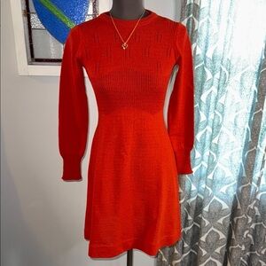 Vintage 1960’s Tricots Union Made Knit Dresd